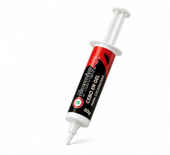 Jeringa Gel Mata Cucarachas Veneno Insecticida x60grs