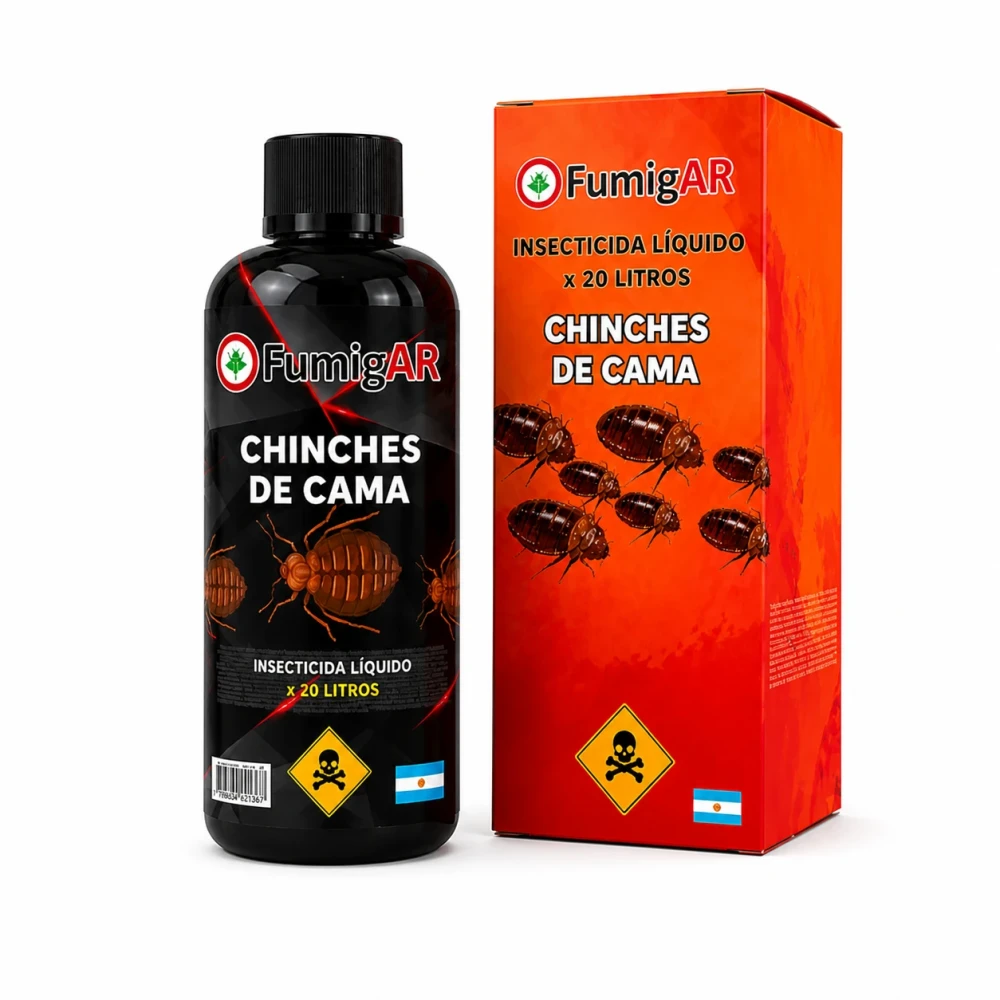 Insecticida Veneno Para Chinches De Cama Mata Fumigar Efectivo 