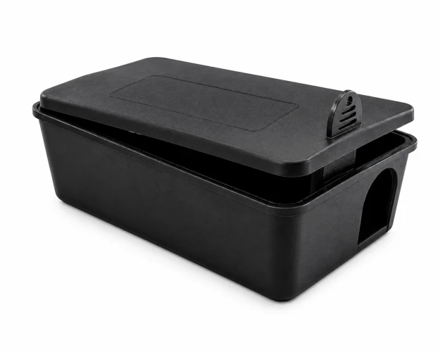 Porta Cebo Rodenticida Profesional – Caja Cebadora para Control de Plagas