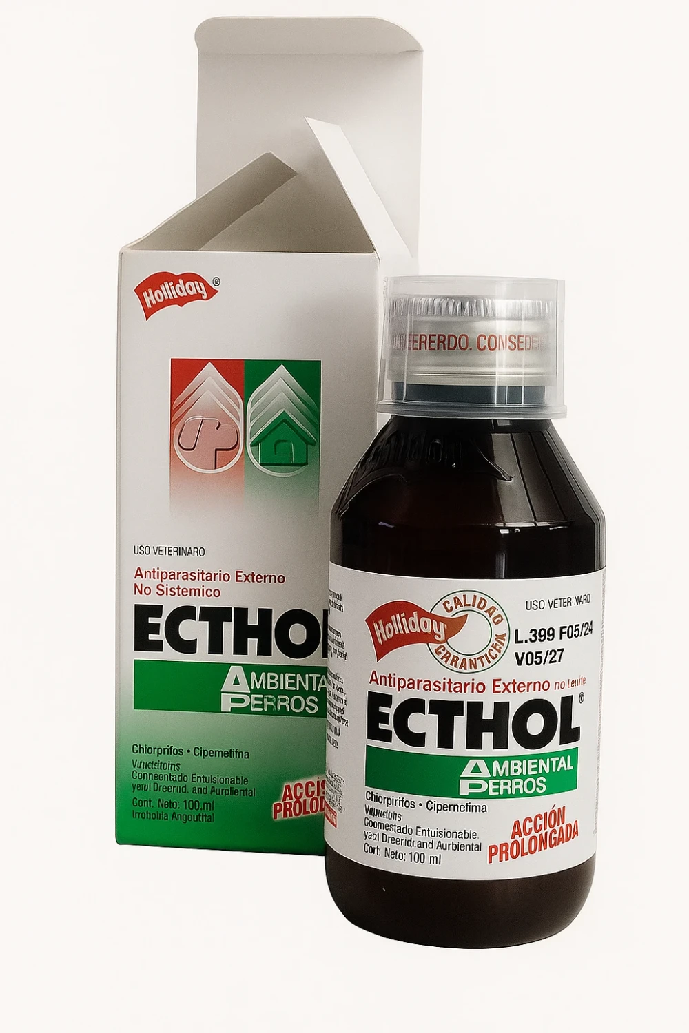 Ecthol Ambiental Para Perros – Protección Contra Insectos y Parásitos