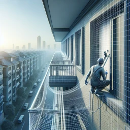 ¿Cuánto cuesta poner una red en el balcon?