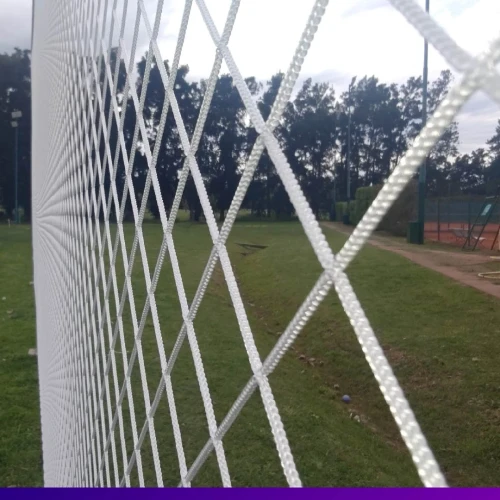 Red Perimetral para Fútbol – Rombo 4,5×4,5 cm – Hilo 2,5 mm