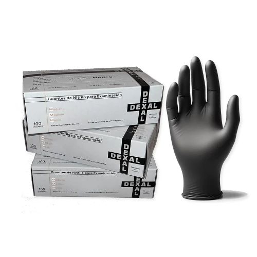 Guantes de Nitrilo Reforzados Dexal x100 unidades