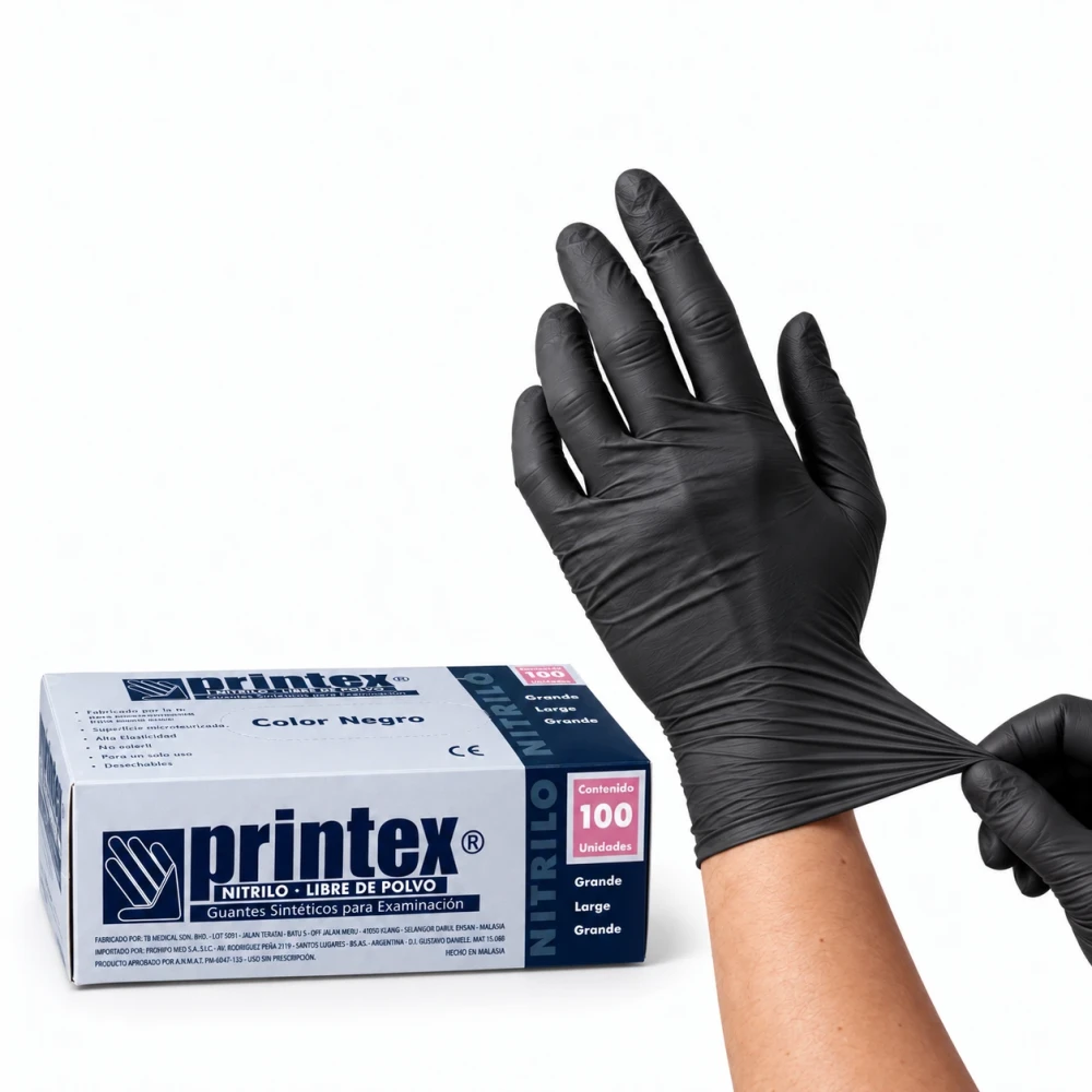 Guantes de Nitrilo Descartables Printex
